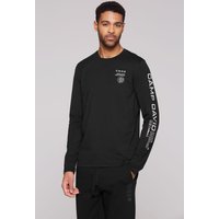 CAMP DAVID Rundhalsshirt, mit Necktape von camp david