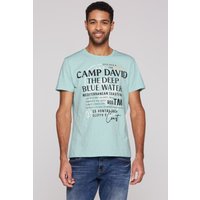 CAMP DAVID Rundhalsshirt, mit Necktape von camp david