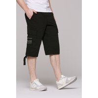 CAMP DAVID Skaterbermudas, Sommerhose mit Webstreifen und Prints von camp david