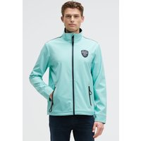 CAMP DAVID Softshelljacke ohne Kapuze mit verstellbarem Gummizug im Saum von camp david