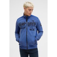 CAMP DAVID Sweatjacke mit Reißverschlusstaschen von camp david