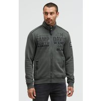CAMP DAVID Sweatjacke mit Reißverschlusstaschen von camp david