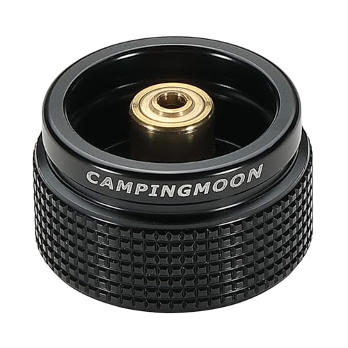 CAMPINGMOON Gas Cooker Adapter for Easy Clic® Plus System for Converting CV Bayonet Connection to Type MSF-1a Connection or Lindal Valve Connection BKZ08 von camping moon