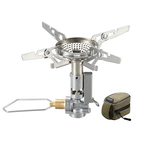 CAMPINGMOON Kompakter faltbarer Kocher mit Mikroregler mit 4Flex mit Zünder XD-2F CAMPINGMOON Kompakter faltbarer Kocher mit Mikroregler mit 4Flex mit Zünder XD-2F von camping moon