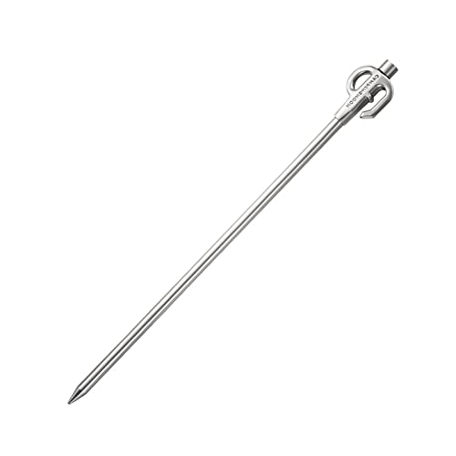 Campingmoon Dog Tie Out Stacke 360° Swivel Heavy Duty Stärkste Dog Anker Spike für Tie-Out Kabelkette im Yard oder Camping von camping moon
