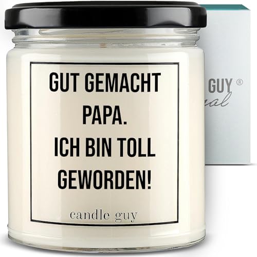candle guy Duftkerze im Glas [Brennzeit 70h] - Duft-Kerze handgemacht mit Spruch | Freches Geschenk für Frauen, Freundin, Geburtstag | 100% Sojawachs, schöne natürliche Düfte mit ätherischem Öl von candle guy