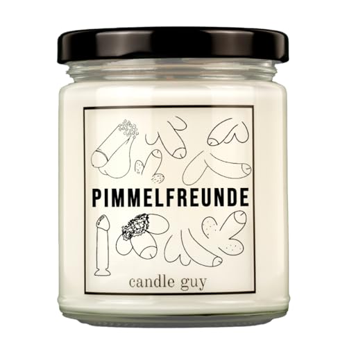 candle guy Duftkerze | Pimmelfreunde | Handgemacht aus 100% Sojawachs | 70 Stunden Brenndauer von candle guy