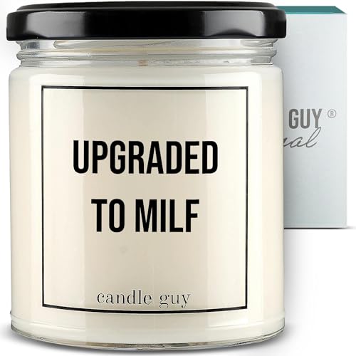 candle guy Duftkerze | Upgraded to MILF | Handgemacht aus 100% Sojawachs | 70 Stunden Brenndauer von candle guy