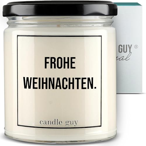 candle guy Duftkerze im Glas [Brennzeit 70h] - Duft-Kerze handgemacht mit Spruch | Freches Geschenk für Frauen, Freundin, Geburtstag | 100% Sojawachs, schöne natürliche Düfte mit ätherischem Öl von candle guy