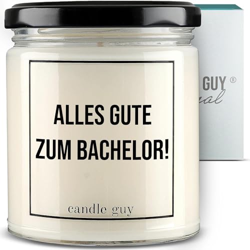 candle guy Duftkerze im Glas [Brennzeit 70h] - Duft-Kerze handgemacht mit Spruch | Freches Geschenk für Frauen, Freundin, Geburtstag | 100% Sojawachs, schöne natürliche Düfte mit ätherischem Öl von candle guy