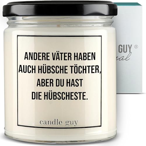 candle guy Duftkerze im Glas [Brennzeit 70h] - Duft-Kerze handgemacht mit Spruch | Freches Geschenk für Frauen, Freundin, Geburtstag | 100% Sojawachs, schöne natürliche Düfte mit ätherischem Öl von candle guy