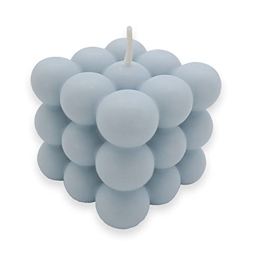 candlery. - Bubble Candle – Vegane & Nachhaltige Design-Kerzen aus Rapswachs – Handmade in Germany - Kerzenmanufakur aus Münster (Astral Blau, 1) von candlery.