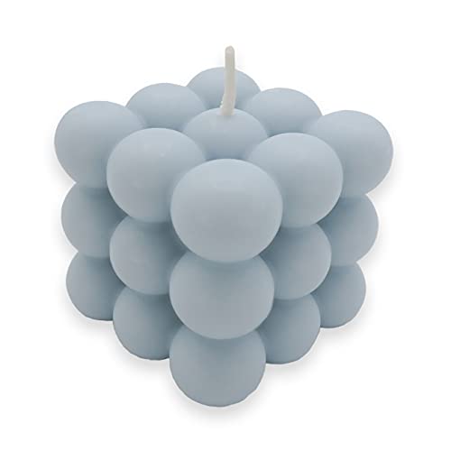 candlery. - Bubble Candle – Vegane & Nachhaltige Design-Kerzen aus Rapswachs – Handmade in Germany - Kerzenmanufakur aus Münster (Astral Blau, 2) von candlery.