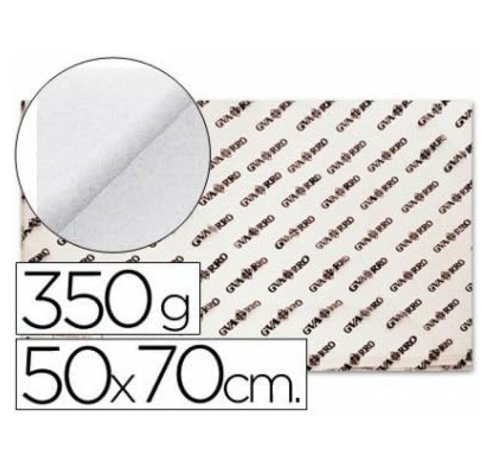 canson Papierscheren Aquarell-Papier Weiß 350 g 25 Bettlaken 25 Stück (50 x 70 cm) von canson