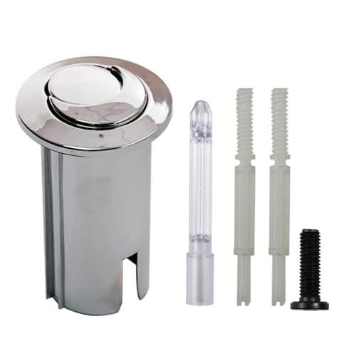CANTONDZ D2D WC-Drucktaste Doppelspülknopf Doppelter Druckknopf Halbmond Langer Reichweite Chrom mehrfarbig 822044001 AH0001700R Kompatibel mit Spülkasten CANTONDZ D2D WC-Drucktaste Doppelspülknopf Doppelter Druckknopf Halbmond Langer Reichweite Chrom mehrfarbig 822044001 AH0001700R Kompatibel mit Spülkasten von cantondz
