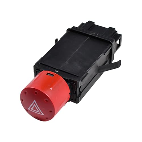 CANTONDZ Warnblinkschalter Taster Warnblinkschalter Blinkerrelais Warnblinker Warnblinklicht Schalter Kompatibel mit Audi TT MK1 8N 1998-2006 8N0941509B von cantondz