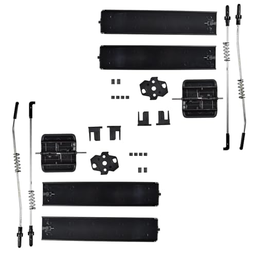 cantondz 2xReparatursatz Schiebe-Seitenfenster Seitenfenster Reparatursatz Seitenfenster Schiebefenster Reparatursatz Kompatibel mit VW Transporter T5 T6 7H0847781B 7H0847788A 7H0847785 von cantondz