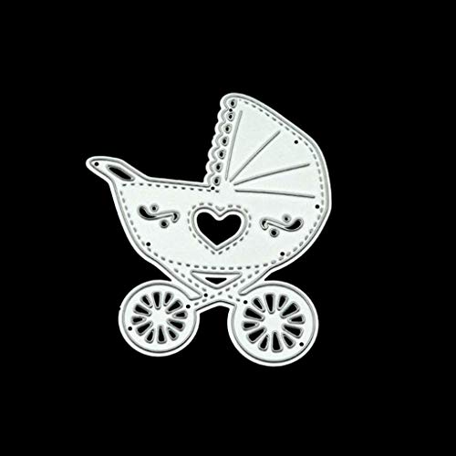 Stanzformen für Kinderwagen, Metall, zum Selbermachen, Prägen von Papier, Karten, Scrapbooking von caoxhenr