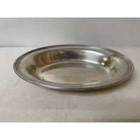 Antike Gorham Silberplate Servierschale von capemayantiquesinc