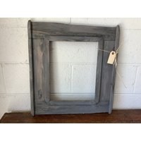Rohholz Rahmen Bild Oder Kunstwerk Gebürstet Blau Grau Schirm Hält 11x14" Chunky Rohholz Rahmen Bild Oder Kunstwerk Gebürstet Blau Grau Schirm Hält 11x14" Chunky von capemayantiquesinc