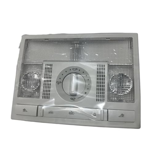 Lichtschalter für das Autodach, für Polo 2002–2010, Leselichtschalter, grau, 6QD 959 613 Y20 34D 959 613 6Q0959613 Lichtschalter für das Autodach, für Polo 2002–2010, Leselichtschalter, grau, 6QD 959 613 Y20 34D 959 613 6Q0959613 von carLLL