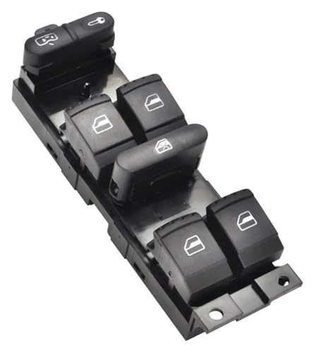 carLLL Auto Power Window Control Switch Button Red 9 Pin, for Seat, for Leon, for Too 3BD959857 Window Switch Master Electric Control Button carLLL Auto Power Window Control Switch Button Red 9 Pin, for Seat, for Leon, for Too 3BD959857 Window Switch Master Electric Control Button von carLLL