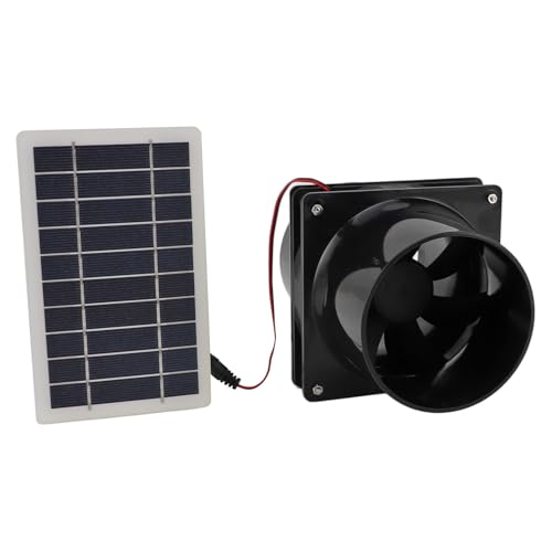 10W 12V Solar Powered Exhaust Fan Kit, Round Pipe Panel Ventilation Fan Cooling Vent with ABS Solar for Greenhouse Chicken Coop Outside House 10W 12V Solar Powered Exhaust Fan Kit, Round Pipe Panel Ventilation Fan Cooling Vent with ABS Solar for Greenhouse Chicken Coop Outside House von cardyven