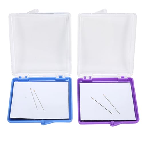 2pcs Magnetic Nadel Organizer, Magnetnähte Pinc des Pin -Stiftspeichers Hülle DIY Auxiliary Tools Multifunktion Kunststoff für Stifthalter Organizer von cardyven