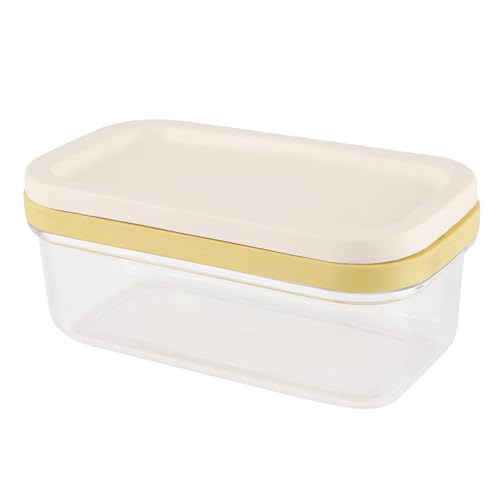 Butterbox, Käsebehälter Keeper mit Schneiden von NET -Nahrungsschachtel Küche Luftdicht Butterhalter Behälter für Kühlschrank Lagerung hält frisch von cardyven