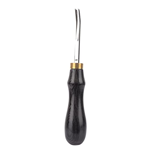 Edge Leather Beveler,Leather Edge Skiving Beveler Tool Set with Wood Handle,DIY Craft Tool for Oblique Cutting of Lea ther E dges,Scraping Lea ther Thickness(10mm) (4mm) von cardyven