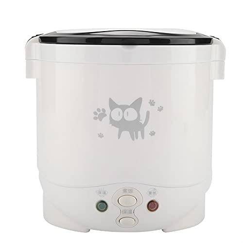 Mini Rice Cooker for Cars, 12V 100W 1L Electric Portable Rice Maker Multifunctional Lunch Box Food Steamer Fast Cooking Automatic Non Stick Pot for Travel Camping Mini Rice Cooker for Cars, 12V 100W 1L Electric Portable Rice Maker Multifunctional Lunch Box Food Steamer Fast Cooking Automatic Non Stick Pot for Travel Camping von cardyven