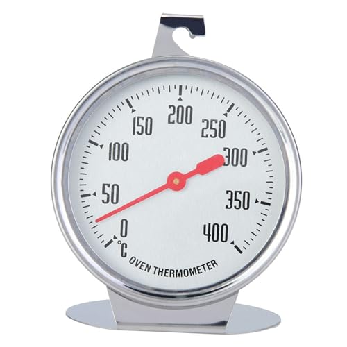 Oven Thermometers, Stand Up Dial Temperature Indicator Read Thermometer Stainless Steel Large Gage Kitchen Baking Supplies for Kitchen Cooking Baking von cardyven