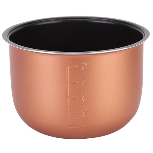 Reiskocher Innen -Topf -Ersatz, Non -Stick -Legierung Inner Cooking Pot Liner Behälterersatz für 1,5 l und 1,6 l Reiskocher, 15,8 x 10,3 cm / 6,2 x 4,1 in Reiskocher Innen -Topf -Ersatz, Non -Stick -Legierung Inner Cooking Pot Liner Behälterersatz für 1,5 l und 1,6 l Reiskocher, 15,8 x 10,3 cm / 6,2 x 4,1 in von cardyven