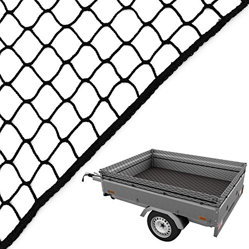 Anhängernetz 3,5 x 8,0 m Caretec® Gepäcknetz Abdecknetz zur Ladungssicherung von Zill
