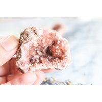 Seltene Rosa Amethyst Geode von caretuals