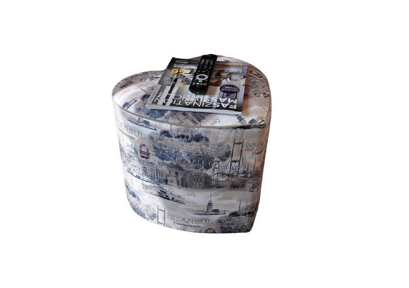 carl svensson Hocker Design Hocker Pouf Carl Svensson Ecktisch Istanbul Herzform PH-1i von carl svensson