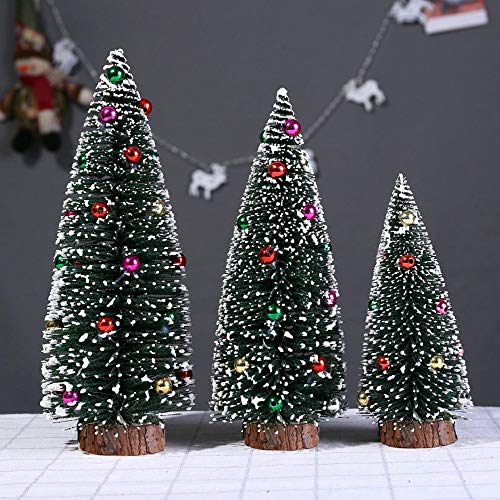 carol -1 15/20/25/30cm Mini Weihnachtsbaum Weihnachtsbaum Kreative Künstliche Miniatur Urlaub Baum Tabletop Ornament Mini Weihnachtsbaum Künstlich Miniatur Tannenbaum Grün Mini Christbaum Tree von carol -1