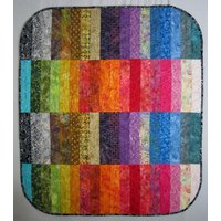 Batik Bands Moderner Quilt Von Quilts Elena Wandbehang Tischläufer von carolinasquirrell