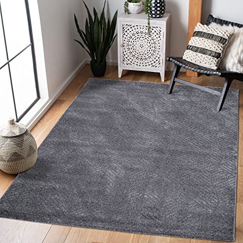 carpet city Teppich Wohnzimmer 160x230 cm - Anthrazit, Grau - Kurzflor, 3D-Effekt, Glanzgarn - Geometrisches Muster - Moderne Teppiche Schlafzimmer, Flur, Esszimmer von carpet city