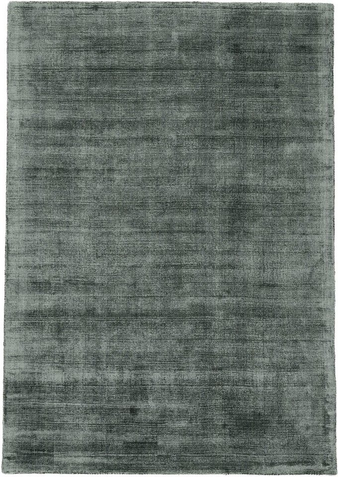 Teppich Ava Viskoseteppich, carpetfine, rechteckig, Höhe: 13 mm, Seidenoptik, leichter Glanz, auch als Läufer erhältlich von carpetfine