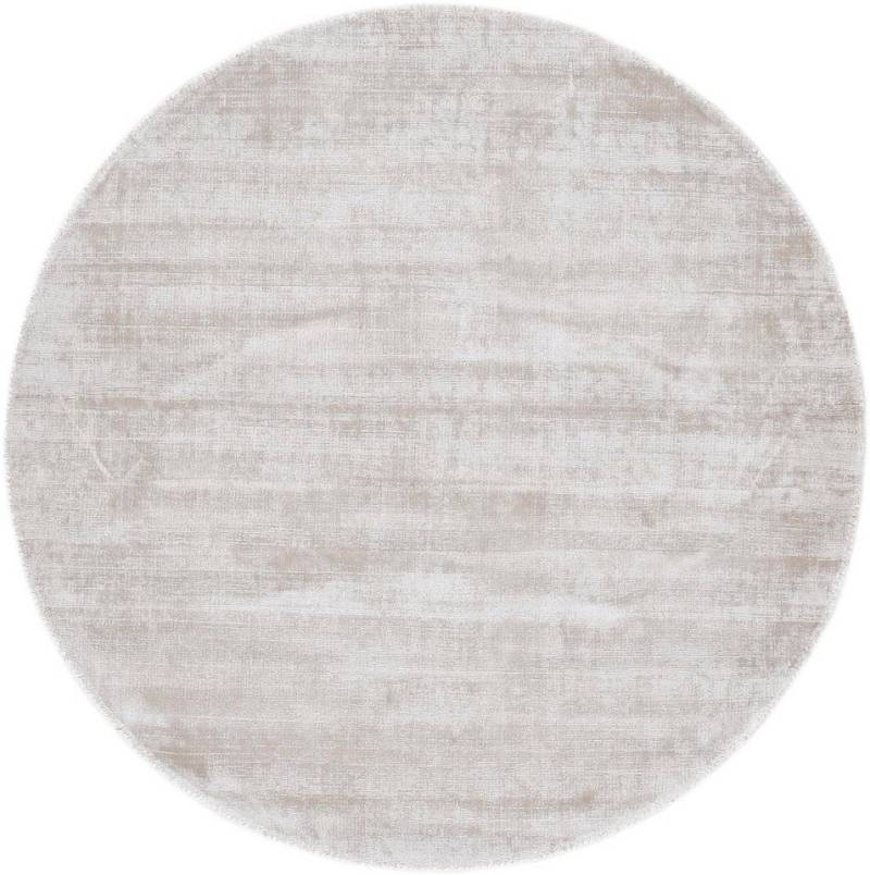 carpetfine Teppich Ava Viskoseteppich, rund, Höhe: 13 mm, Seidenoptik, leichter Glanz, Wohnzimmer carpetfine Teppich Ava Viskoseteppich, rund, Höhe: 13 mm, Seidenoptik, leichter Glanz, Wohnzimmer von carpetfine