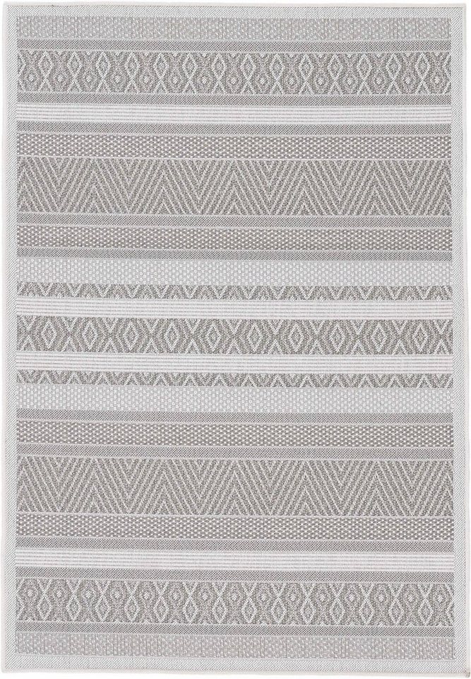 carpetfine Teppich Boho 101, auch als Läufer erhältlich, rechteckig, Höhe: 4 mm, robustes Flachgewebe, Sisal Optik, UV-beständig, In- und Outdoor carpetfine Teppich Boho 101, auch als Läufer erhältlich, rechteckig, Höhe: 4 mm, robustes Flachgewebe, Sisal Optik, UV-beständig, In- und Outdoor von carpetfine