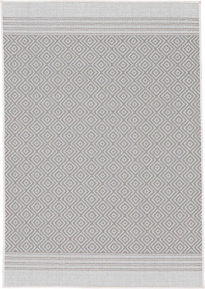 carpetfine Teppich Boho 103, auch als Läufer erhältlich, rechteckig, Höhe: 4 mm, robustes Flachgewebe, Sisal Optik, UV-beständig, In- und Outdoor carpetfine Teppich Boho 103, auch als Läufer erhältlich, rechteckig, Höhe: 4 mm, robustes Flachgewebe, Sisal Optik, UV-beständig, In- und Outdoor von carpetfine