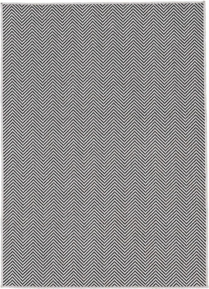 carpetfine Teppich Boho 106, auch als Läufer erhältlich, rechteckig, Höhe: 4 mm, robustes Flachgewebe, Sisal Optik, UV-beständig, In- und Outdoor von carpetfine