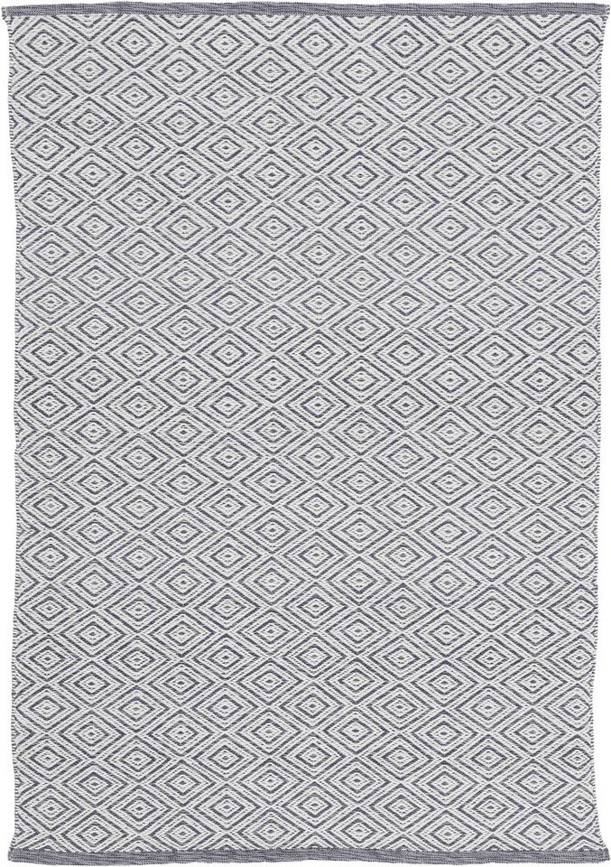 carpetfine Teppich Frida 200, rechteckig, Höhe: 7 mm, Wendeteppich, 100% recyceltem Material (PET), Flachgewebe, Sisal Optik von carpetfine