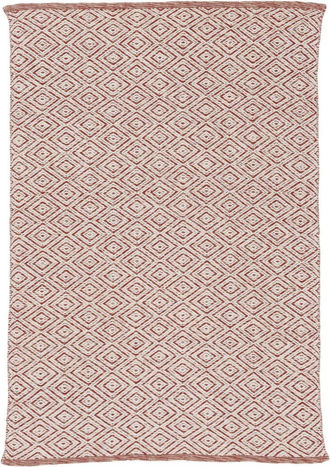 carpetfine Teppich Frida 200, rechteckig, Höhe: 7 mm, Wendeteppich, 100% recyceltem Material (PET), Flachgewebe, Sisal Optik von carpetfine