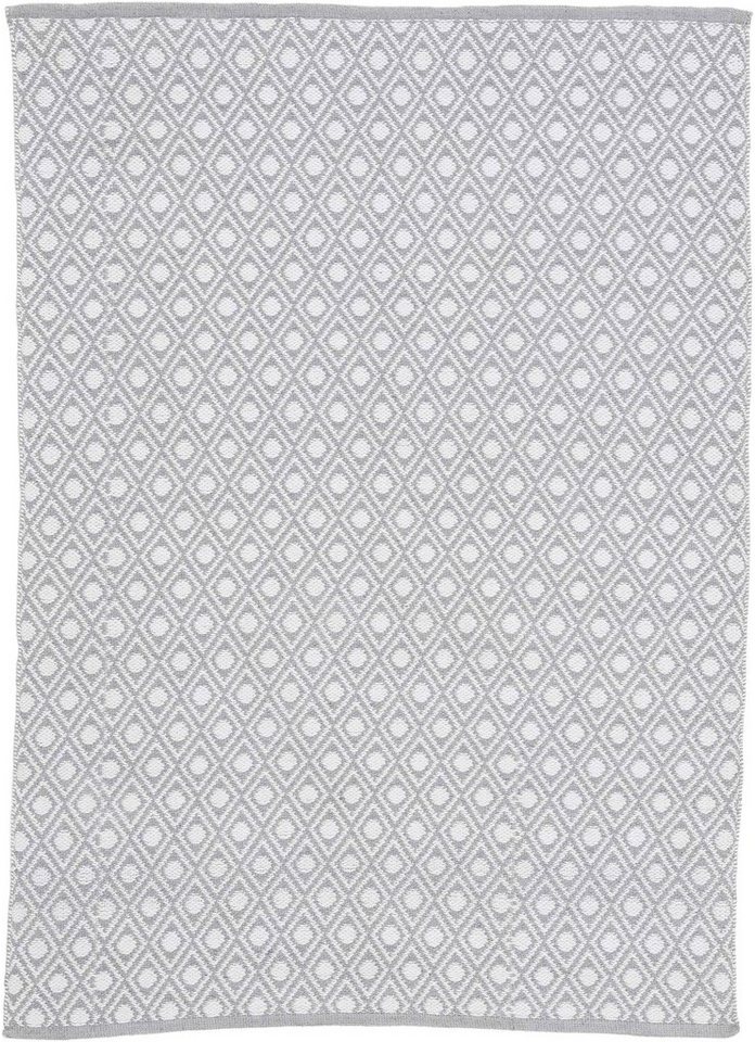 carpetfine Teppich Frida 201, rechteckig, Höhe: 7 mm, Wendeteppich, 100% recyceltem Material (PET), Flachgewebe, Sisal Optik von carpetfine