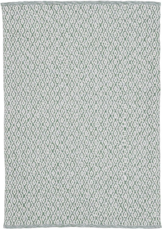 carpetfine Teppich Frida 202, rechteckig, Höhe: 7 mm, Wendeteppich, 100% recyceltem Material (PET), Flachgewebe, Sisal Optik von carpetfine