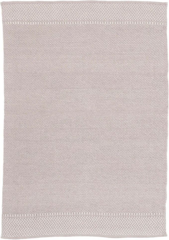 Teppich Frida 205, carpetfine, rechteckig, Höhe: 7 mm, Wendeteppich, 100% recyceltem Material (PET), Flachgewebe, Sisal Optik von carpetfine