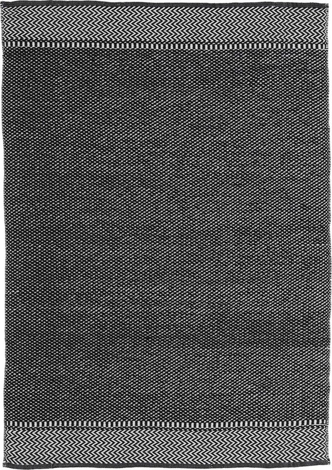 carpetfine Teppich Frida 205, rechteckig, Höhe: 7 mm, Wendeteppich, 100% recyceltem Material (PET), Flachgewebe, Sisal Optik von carpetfine
